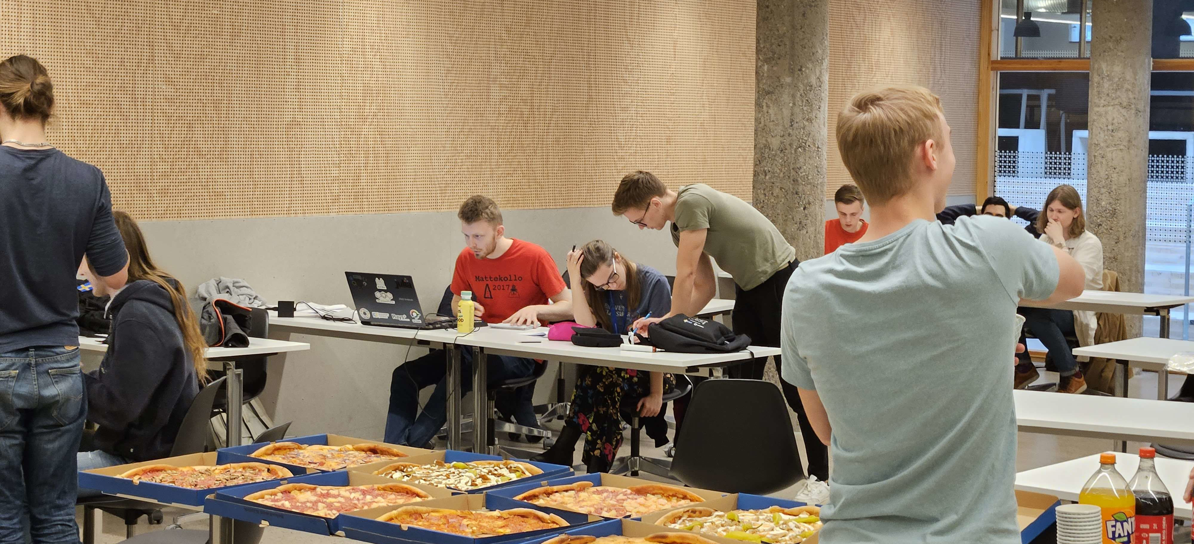 Deltagarna tänker djupt